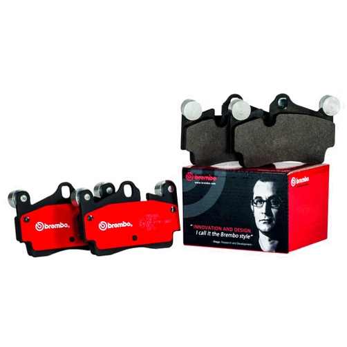 Brembo P65008N Premium Ceramic Rear Disc Brake Pad Set PORSCHE OE# 98635293910