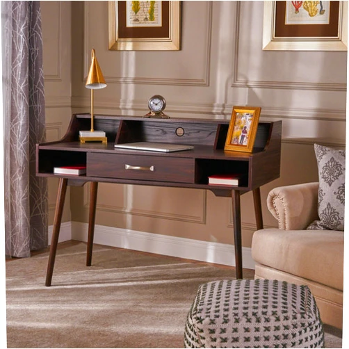 Ayoiow Writing Computer Desk, Study Desk,Writing Desk Wenge