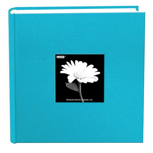 Pioneer Photo Albums Holds 200 Photos, Turquoise Blue, 4