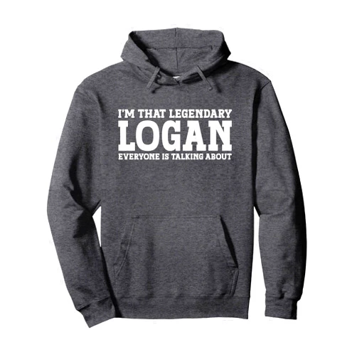 Logan Gifts Logan Tee Men Name Birthday Gifts Logan Personal Name Funny Logan Pullover Hoodie