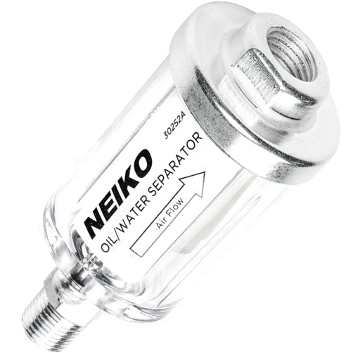 NEIKO 30252A Water and Oil Separator for Air Line | 1/4