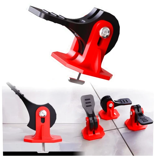 Mynakaz Tile Leveling System, Reusable Tile Tools for Installation, Tile Spacers Leveling System, Floor Leveler Self Leveling Compound (50 Sets)