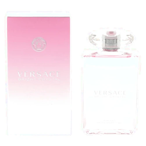 Versace Bright Crystal Perfumed Bath and Shower Gel for Women – 6.7 Ounces
