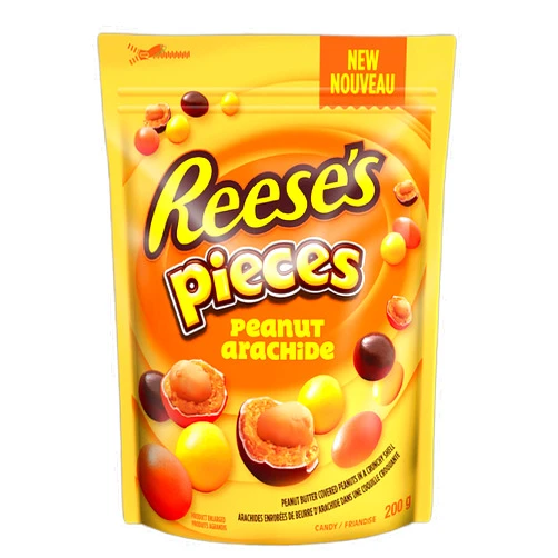 Reese's REESE PIECES Chocolate Candy filled with Peanuts, 200 Gram