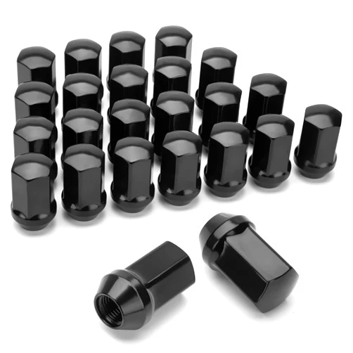dynofit 24pcs 14x1.5 Stock Lug Nuts 1.75 inch(45mm) Height 7/8