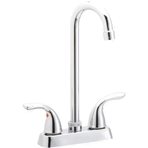 Elkay Everyday LK2477CR Deck Mount Bar Faucet with Lever Handles, Chrome