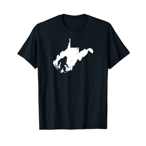 Can't Find Hide And Seek Champ Apparel Bigfoot Sasquatch Sighted In State Of West Virginia Bigfoot T-Shirt