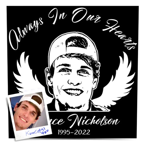 FaceMemory in Memory of Decal for Cars with Photo Window Sticker, Personalized Memorial Bereavement Gifts for Loss of Mom, Sympathy Gift for Loss of Son, Loving RIP Stickers
