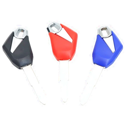 Gmobi 3Pack Motorcycle Blank Uncut Key Duplicate Keychain Replacement Key for Kawasaki Z400 Z900 Z750 Z1000 Ninjja 400 650 1000 Verssys650 1000 Vulcan s 650 Nomad KLR 650 KLX ZX-6R ZX-10R ZX-14R