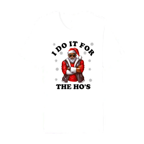 I Do It For The Hos Christmas 2023 Xmas Vibe I Do It For The Hos Christmas 2023 Hip Hop Santa Claus Premium T-Shirt