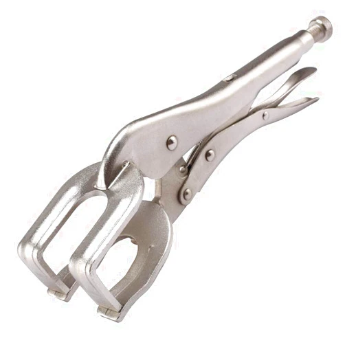 Chambridge Locking Welding Clamp Chrome plated,Locking C-Clamp, Locking Welding Clamp ; Locking Sheet Metal Tool Vise Grip (11“ Welding Clamp)