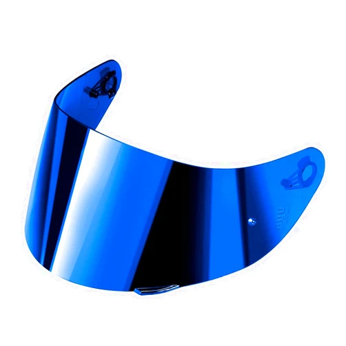 Agv Shield for K3 Helmets - XL-2XL - Iridium Blue