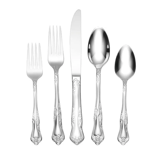 Oneida Azalea 45-Piece Flatware Set, Service for 8