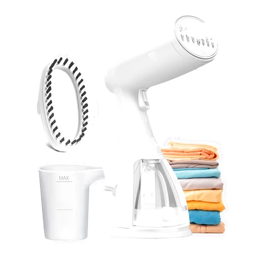 PMRXSETD Handheld Portable Steamer for Clothes - 1500W Travel Steamer 15S Fast Heat-up, Steamer Iron with 300Ml Water Tank, Safe & Effectively Remove Wrinkles,Make Clothes Soft & Smooth