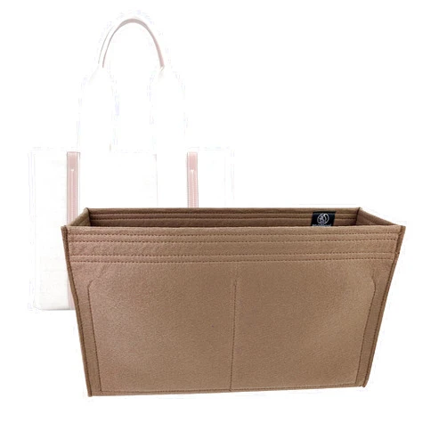 Zoomoni Premium Bag Organizer for Chloe Medium Woody Tote (Cotton Canvas) (Handmade/20 Color Options) [Purse Organiser, Liner, Insert, Shaper]