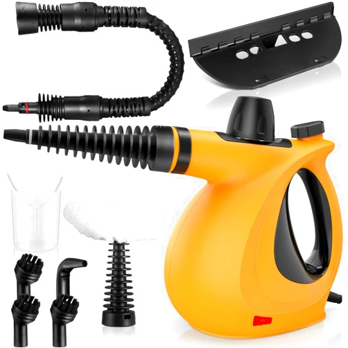 Penta Beauty Handheld Steam Cleaner, Pressurized Multi-Surface Steam Cleaner with 11pcs Accessories, Chemical Free Multi-Purpose Steam Cleaners for Home Use, Steamer for Cleaning Floor, Tile, Windows, Couch, Grout