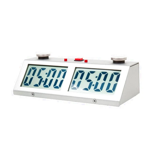 ZMF-Pro Professional Tournament Chess Game Clock Silver