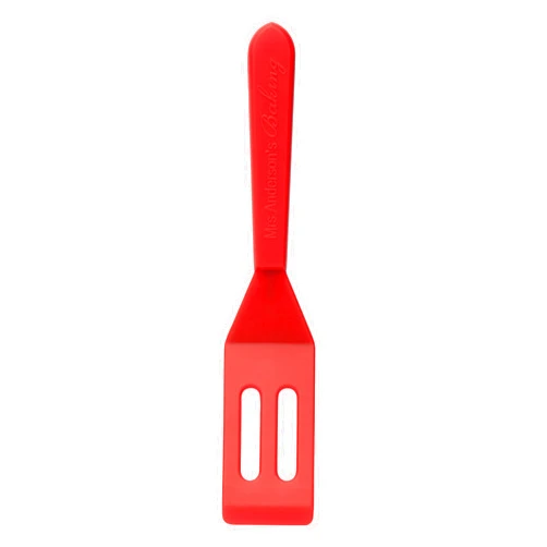 Mrs. Anderson's Baking Mrs. Anderson’s Baking Mini Brownie Serving Spatula, 8-Inches x 1.5-Inches, Heat-Resistant Flexible Nonstick Silicone, Red