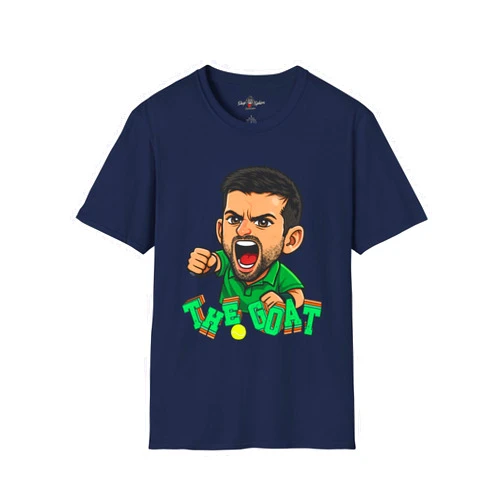 Shopsphère DISTRIBUTION T-Shirt The Goat | Tee for Men & Women | Tennis Goat | Tshirt Tennis | The Goat