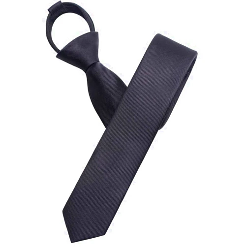 Mumusung Men's Solid Color Slim Skinny Tie 2