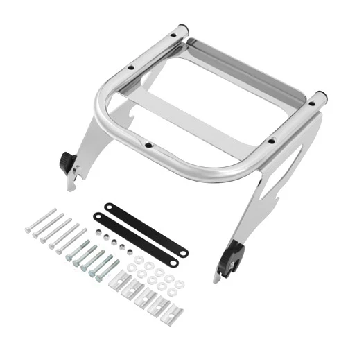 TCMT Solo Tour Pack Luggage Rack Mount Fits For Harley Touring Road King FLHT FLHX FLTR Road Glide 1997-2008 Street Glide FLHX 2006-2008 Electra Glide Standard FLHT 1997-2008