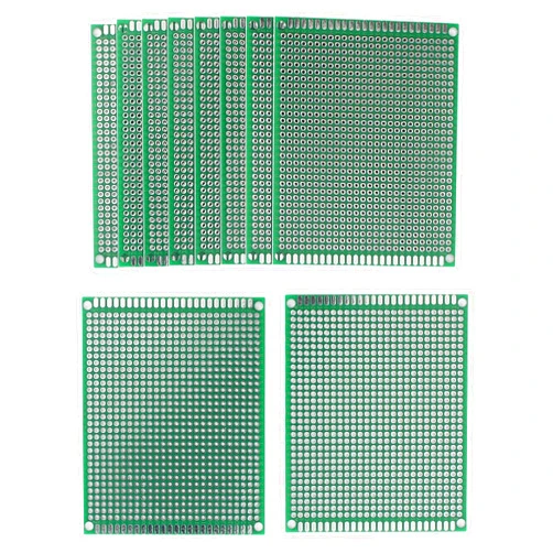 A1 FFCs Double Sided Universal PCB Packs of 2x8,3x7,4x6,5x7,6x8,7x9,8x12,9x15,12x18,15x20,and/or 20x30 cm (7x9 (10 pcs))