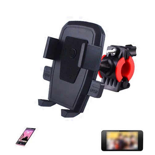 QYNuLi Bike Phone Holder Rotatable Handlebar Phone Clip Universal Bicycle Scooter Phone Holder for All Smartphones and GPS Devices with A Width of 60mm-100mm