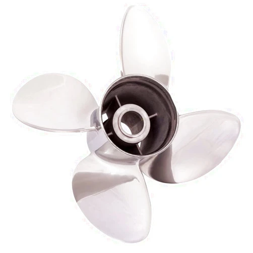 Solas 9553-141-19 Rubex HR4 Stainless Steel 4-Blade Propeller - RH, 14-1/8