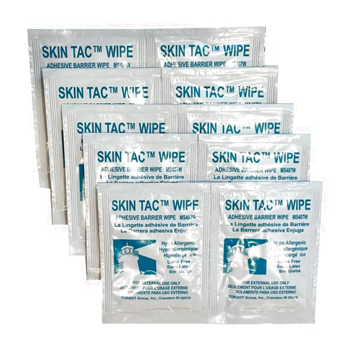 Skin-Tac Adhesive Barrier Wipes - 10 Pack