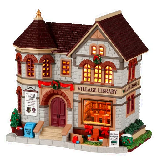 LEMAX Village Library #25889