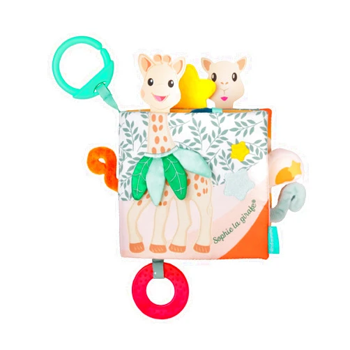 Sophie la girafe Discovery Book | 8 Pages of Activities | Awaken Baby's Curosity & Senses