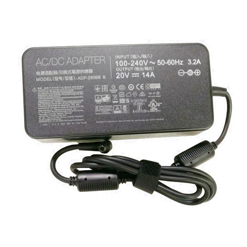 Weiwin 20V 14A 280W AC Power Adapter Charger ADP-280BB B Compatible for ASUS ROG Zephyrus S17 GX703 GX703HS-KF004R GX703HR-KF051R GX703HM-KF001R Gaming Laptop