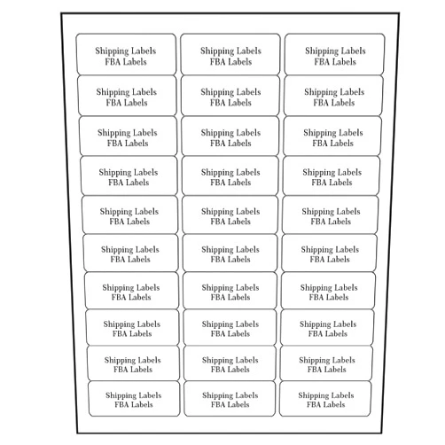 FungLam Address Labels for Inkjet Printers 1