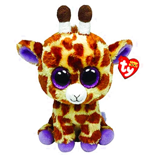 Yuanpulalala Beanie Baby Safari Giraffe Stuffed Animal Plush Doll (6inch)