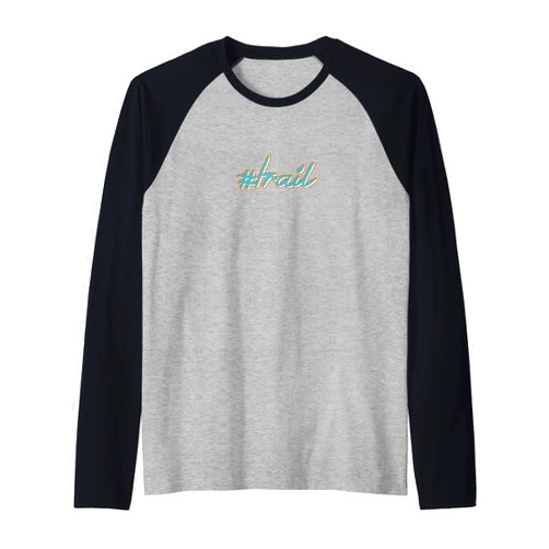 Visit The Marathon Running Gifts #trail - Runner Raglan Baseball Tee