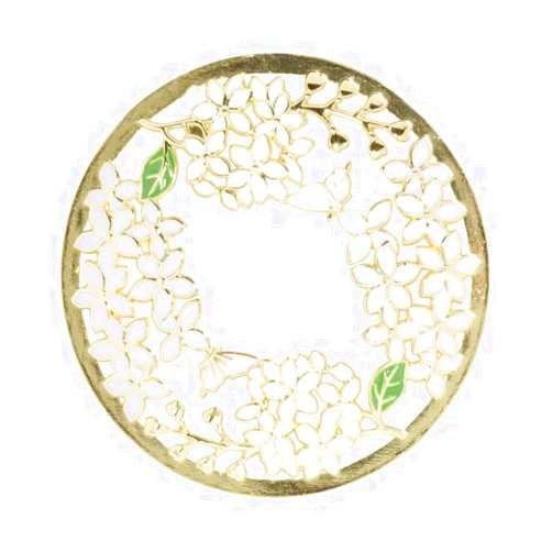 Yankee Candle Hydrangeas Metal Illuma-Lid Jar Candle Topper