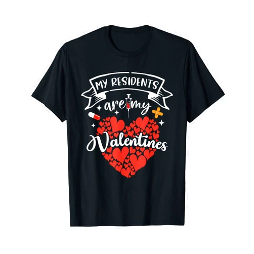 Resident lovers Valentine - JoinHCFeb2 My Residents Are My Valentines Day - Nurse Doctor Valentine T-Shirt