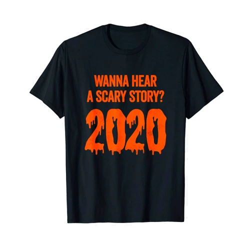 Funny Halloween Pumpkin Tee Gifts Funny Scary 2020 Halloween Costume T-Shirt