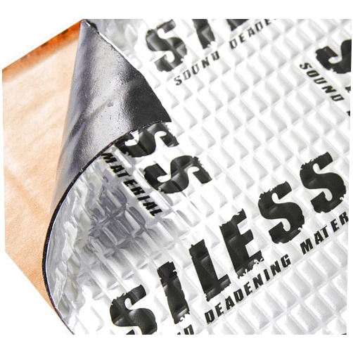 Siless 80 mil (2mm) 18 sqft (1.7 sqm) Car Sound Deadening mat - Butyl Automotive Sound Deadener - Noise Insulation and Vibration Dampening Material (18 sqft)