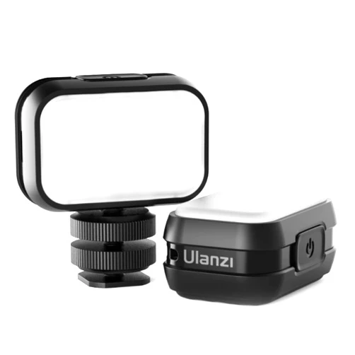 PICTRON Vlogging Light PICTRON VL28 LED Light for iPhone Mini LED Camera Light Rechargeable 5600K 95+ Long-Lasting Fill Light for Action Camera DJI OSMO Smartphone Sony ZV-1 A7 RX100 VII Canon Camera
