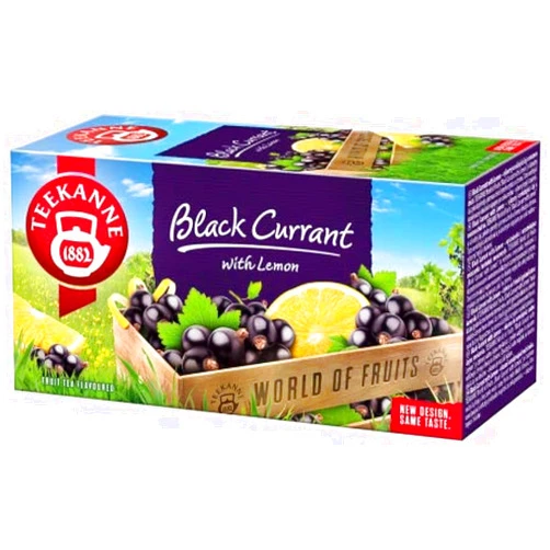 Teekanne Tea Black Currant 20 Bags