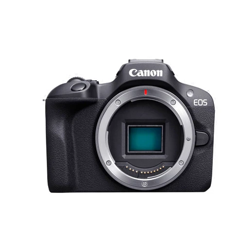 Canon EOS R100 Mirrorless Camera, RF Mount, 24.1 MP, DIGIC 8 Image Processor, Continuous Shooting, Eye Detection AF, Full HD Video, 4K, Small, Lightweight, Wi-Fi, Bluetooth, Content Creation