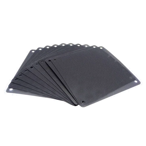 HFEIX 120MM Computer Fan Filter Pc Dust Filter Length 4.72x4.72 Inches (LXW) Black - 10 Pack