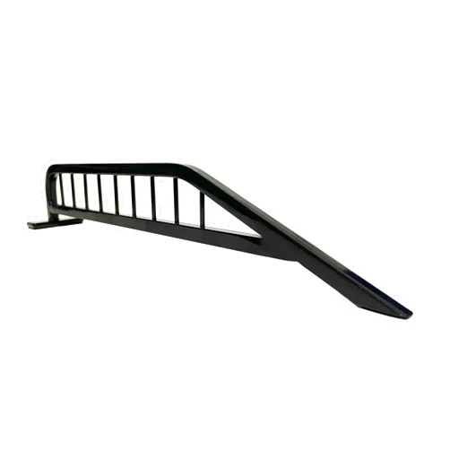 FLVFF Fingerboard Rail Bike Rack Pole Jam Metal Solid Steel Grind Ramp and Skate Parks (BRP) (Black)