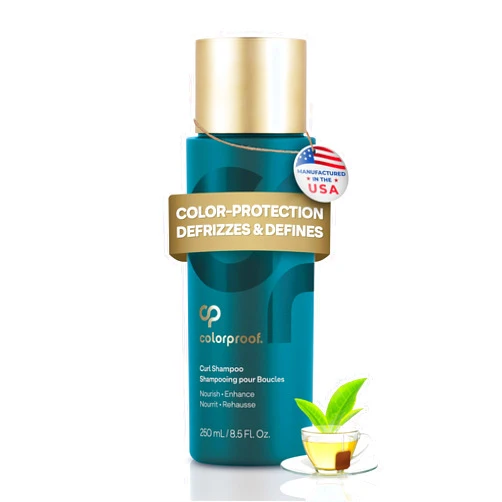 ColorProof Curl Shampoo for Women Curly Hair Shampoo that Nourishes, Defines and Leaves Curls Soft Smooth, White Tea Scent