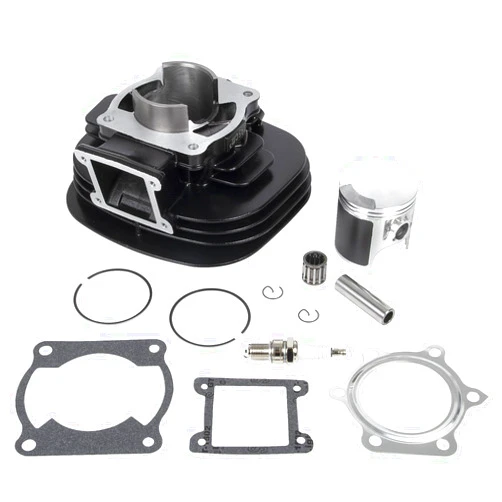 RANSOTO Top End Kit Cylinder Piston with Gasket Compatible with 1988-2006 Yamaha Blaster 200 YFS 200 Replace 2XJ-11311-02-00 3JM-11351-02-00