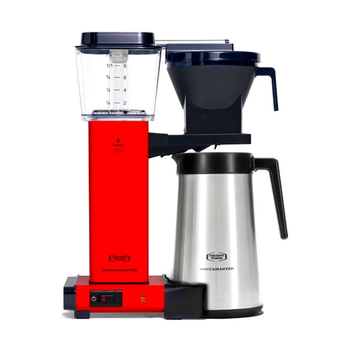 Technivorm Moccamaster 79319 KBGT thermal Carafe 10-Cup Coffee Maker 40 Ounce, Red 1.25l