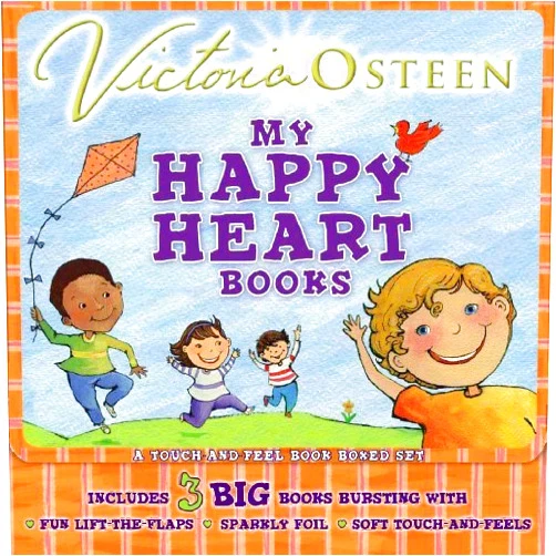 By Victoria Osteen (Author) My Happy Heart Books: A Touch-and-Feel Book Boxed Set by Victoria Osteen (2009-01-06)