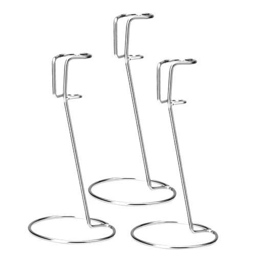STOBAZA 3pcs Milk Frother Stand Foam Maker Holder Eggbeater Mixer Electric Household Mixers Egg Rest Hand Held Electric Mixer Coffee Mixer Electric Whisk Eggs Stainless Steel Silver
