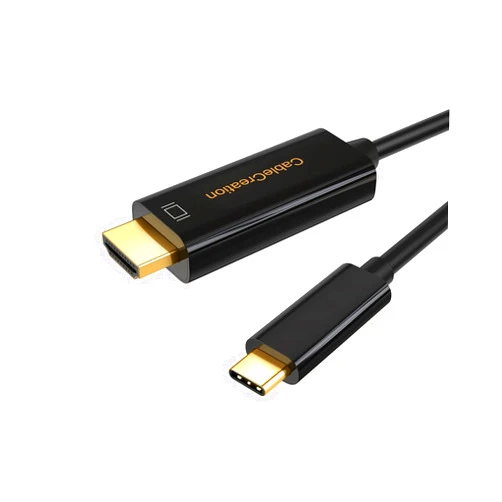 CableCreation USB C to HDMI Cable 6FT 4K@60Hz, USB Type C to HDMI Cord for Home Office, Compatible with iPhone15/15Pro/15Plus/15Promax, MacBook Air 2022 M2, MacBook Pro 2020, iPad Pro 2020, Galaxy S23